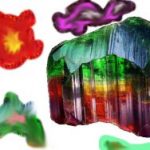 Image colles et cristaux