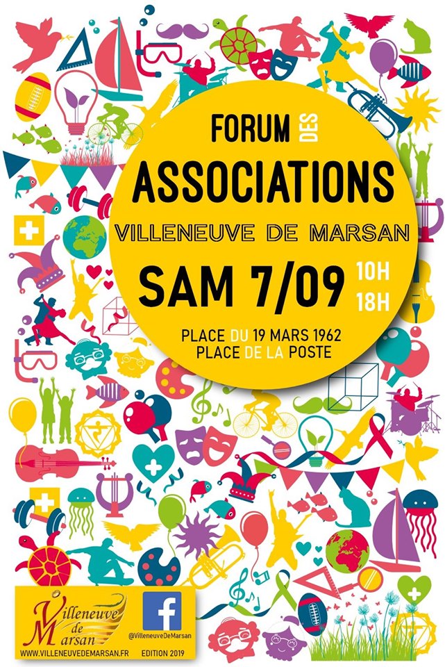 Image du forum des associations de villeneuve de marsan