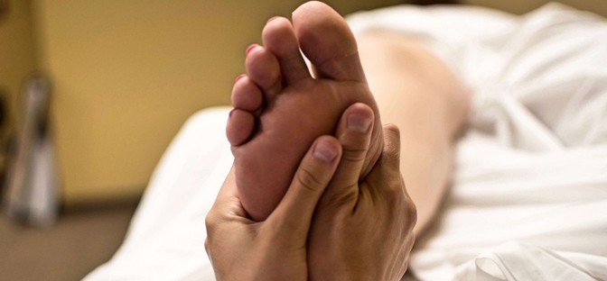 image : réflexologie du pied